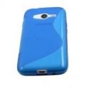 Silikon etui za Samsung Galaxy Trend 2 Modra barva+ Folija ekrana