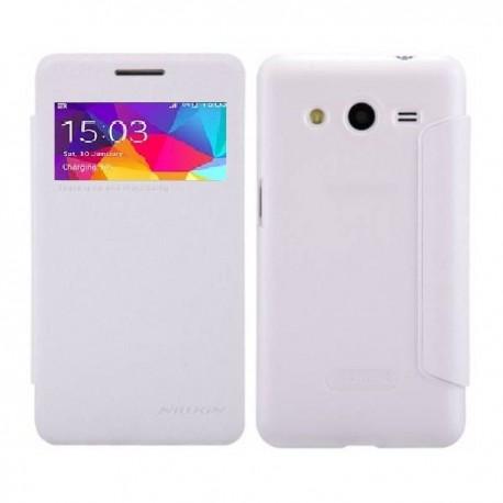 Torbica Nillkin za Samsung Galaxy Core 2, S-View, Bela