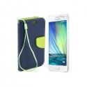 Preklopna Torbica Fancy za Samsung Galaxy A3, Modra barva