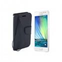 Preklopna Torbica Fancy za Samsung Galaxy A3, Črna barva