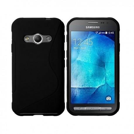 Silikon Etui za Samsung Galaxy Xcover 3, Črna barva
