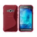 Silikon Etui za Samsung Galaxy Xcover 3, Pink barva
