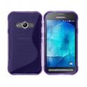 Silikon Etui za Samsung Galaxy Xcover 3, Vijola barva