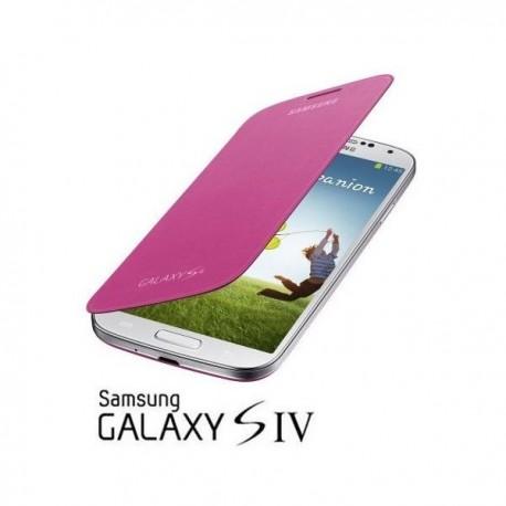 Torbica za Samsung Galaxy S4 Flip Cover EF-FI950BPEG, Pink barva