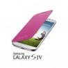 Torbica za Samsung Galaxy S4 Flip Cover EF-FI950BPEG, Pink barva