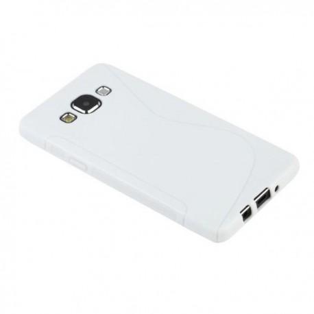 Silikon etui za Samsung Galaxy A5, Bela barva