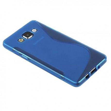 Silikon etui za Samsung Galaxy A5, Modra barva