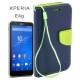 Torbica Fancy za Sony Xperia E4g, Modra barva