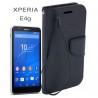 Torbica Fancy za Sony Xperia E4g, Črna barva