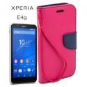 Torbica Fancy za Sony Xperia E4g, Pink barva