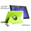 Torbica za Sony Xperia Z2 Tablet, Vrtljiva 360+ Folija ekrana, Zelena barva
