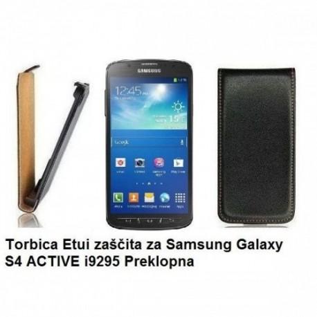Torbica za Samsung Galaxy S4 ACTIVE, Preklopna+ zaščitna folija