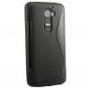 Silikon Etui za LG G2 Mini, Črna barva