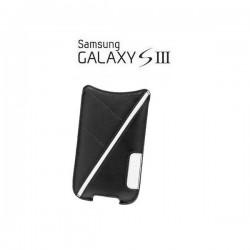 Torbica Nevox za Samsung Galaxy S3, leather case, Črna barva