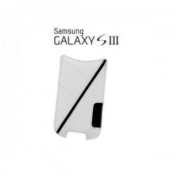 Torbica Nevox za Samsung Galaxy S3, leather case, Bela barva