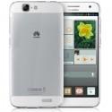 Silikonski etui za Huawei Ascend G7 Silikon+ Folija ekrana, 0,3mm, Prozorna barva