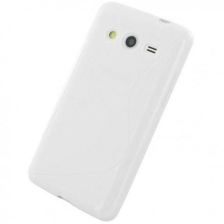 Silikon Etui za Samsung Galaxy Core 2, Bela barva