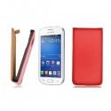 Torbica za Samsung Galaxy Trend Lite Preklopna, Rdeča barva