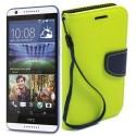 Preklopna Torbica Fancy za HTC Desire 820, Zelena barva