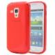 Silikon etui za Samsung Galaxy S Duos, Galaxy Trend , Rdeča barva