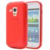 Silikon etui za Samsung Galaxy S Duos, Galaxy Trend , Rdeča barva
