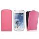 Torbica za Samsung Galaxy S Duos, Galaxy Trend, Preklopna ,Pink barva +folija ekrana