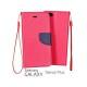 Preklopna Torbica Fancy za Samsung Galaxy S Duos, Galaxy Trend, Pink barva
