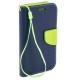 Preklopna Torbica Fancy za Samsung Galaxy Xcover 3, Modra barva