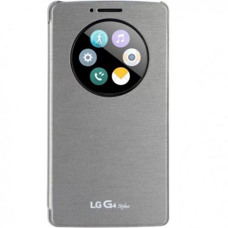 Etui za LG G4 Stylus, Quick Circle CFV-120, Titan Silver barva