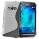 Silikon etui za Samsung Galaxy Xcover 3, Transparent barva+ folija ekrana