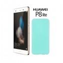 Silikon etui za Huawei Ascend P8 Lite, 0,5mm, Mint barva