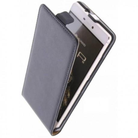 Preklopna Torbica "flexi" za Huawei Ascend P8 Črna barva