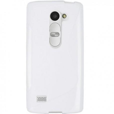 Silikon etui za LG Leon Bela barva