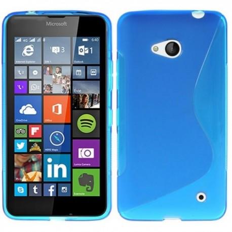 Silikon etui S za Microsoft Lumia 640 LTE, Modra barva
