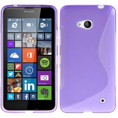 Silikon etui S za Microsoft Lumia 640 LTE, Vijola barva