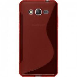 Silikon etui S za Samsung Galaxy Grand Prime, Rdeča barva