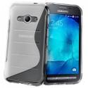 Silikon etui S za Samsung Galaxy Xcover 3, Transparent barva