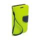 Preklopna Torbica Fancy za Microsoft Lumia 532 Dual, Zelena barva