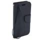 Preklopna Torbica Fancy za LG Magna, Črna barva