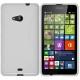 Silikon etui S za Microsoft Lumia 535, Bela barva +folija zaslona
