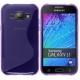 Silikon etui S za Samsung Galaxy J1, Vijola barva