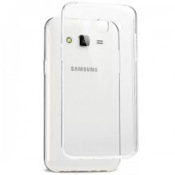 Silikonski etui za Samsung Galaxy J5, debeline 0,3mm, Prozorna barva