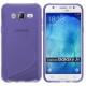 Silikon etui S za Samsung Galaxy J5, Vijola barva