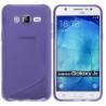 Silikon etui S za Samsung Galaxy J5, Vijola barva