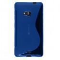 Silikon etui S za Microsoft Lumia 535, Modra barva
