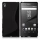Silikon etui S za Sony Xperia Z5 Compact, Črna barva