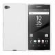 Silikon etui S za Sony Xperia Z5 Compact +zaščitna folija zaslona, Bela barva