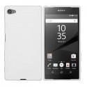 Silikon etui S za Sony Xperia Z5 Compact +zaščitna folija zaslona, Bela barva