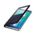 Preklopna torbica "window" za Samsung Galaxy S6 Edge Plus, Črna barva