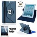 Torbica za Apple iPad Air, Vrtljiva, Modra barva +Gratis folija